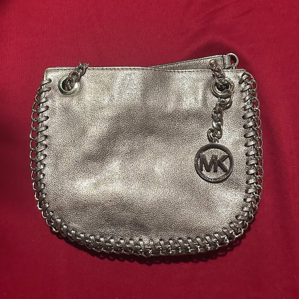 RARE MK SIlver Crossbody bag